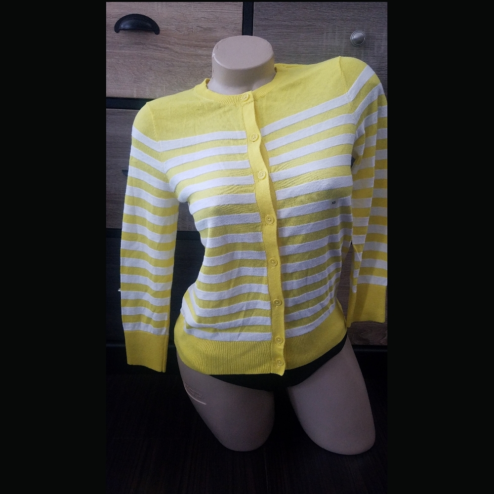 LOFT button down cardigan